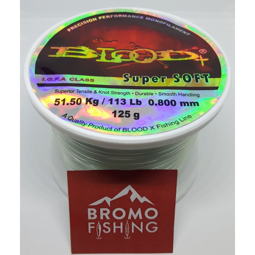 Senar BLOOD-X SUPER SOFT 125 g / bloodx