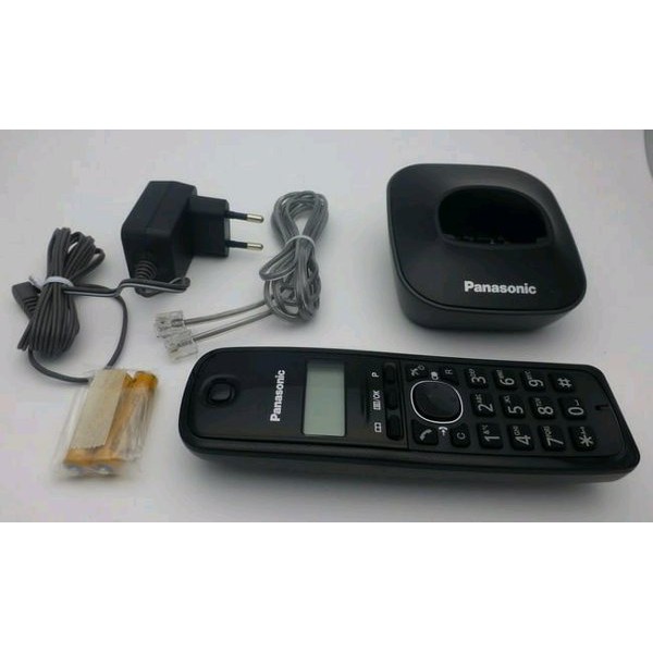 telpon rumah wireless panasonic kx-tg1611 pesawat telepon tanpa kabel