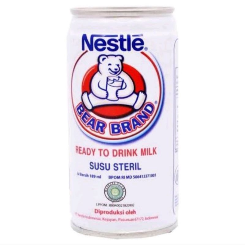 

Bear brand 189ml susu beruang