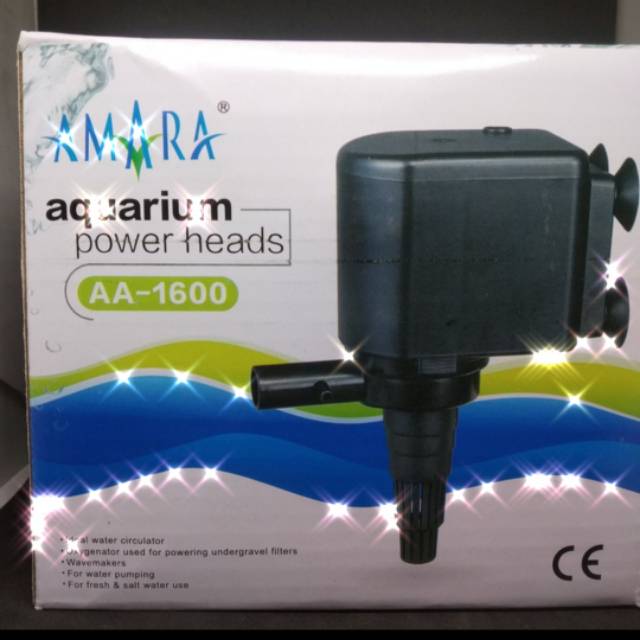 Pompa Air Aquarium Amara 1600 Power Head Amara 1600 Pompa Celup Aquarium