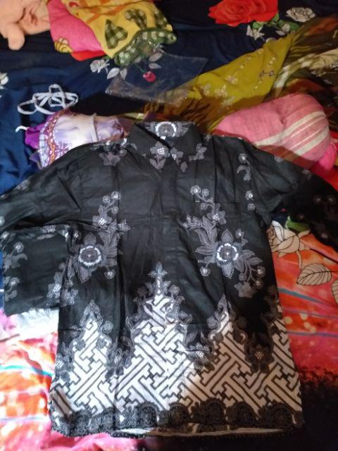 Maura Couple - Sania Ruffle Batik Couple Ori Ndoro Jowi Dnt Garansi Termurah Shopee- Selendang Pagar