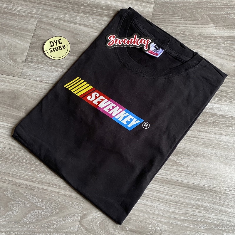 T-SHIRT KAOS DISTRO ORIGINAL SEVENKEY x NEXTTIME RACING SERIES NASCAR RUMBLE - Hitam