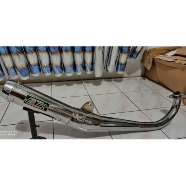 Knalpot RX-KING Standar racing THAILAND chrome @_TR RACING