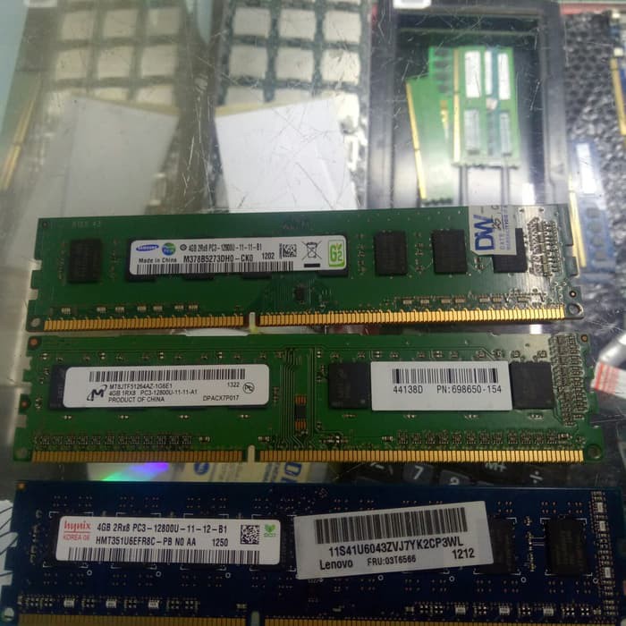 Ram pc ddr3 pc 12800u 4gb