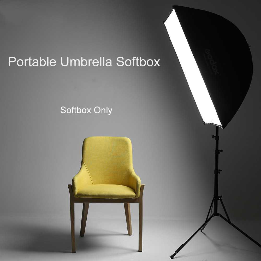 Terbaru ! TaffSTUDIO Payung Softbox Reflektor 60x60cm E27 Single Socket LD-TZ206