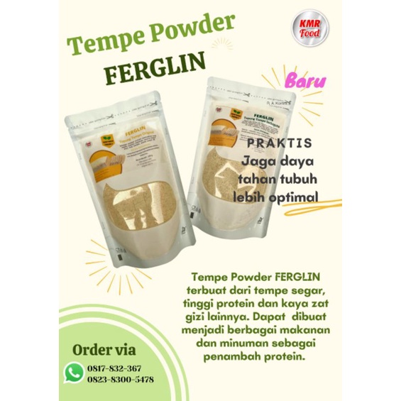 

Tempe powder original 150 g