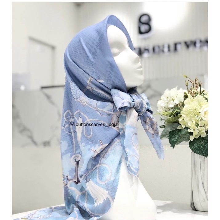 BNIB Buttonscarves Nautical series in KAIA