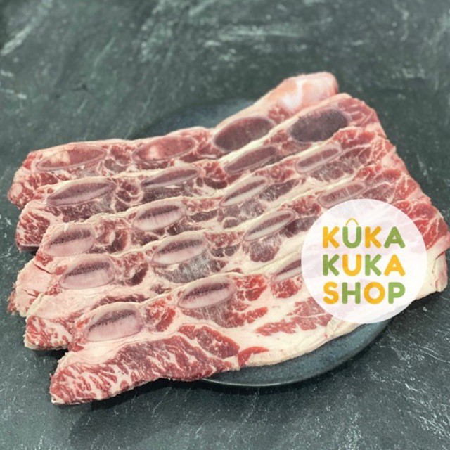 PREMIUM US Shortribs Bone In Galbi / Kalbi / 1cm @500gr TERMURAH!