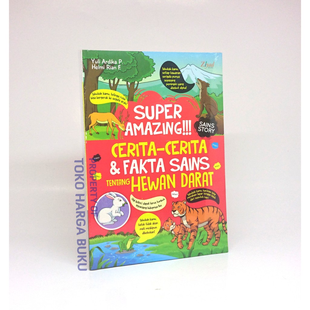 Super Amazing Cerita-cerita dan Fakta Sains tentang Hewan Darat - PZ