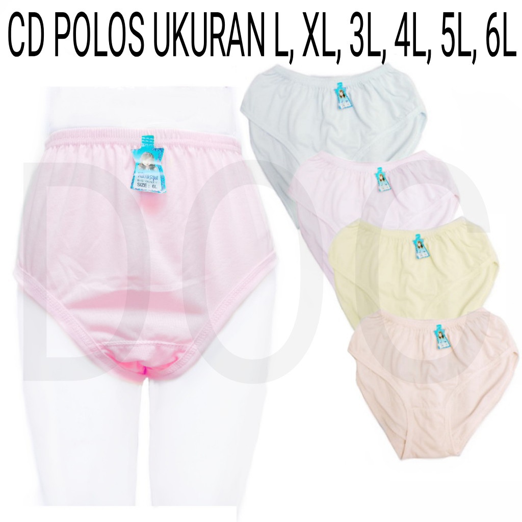 (SMLXL3L4L5L6L)12 PCS CD WANITA MURAH / UNDIES CELANA DALAM WANITA LUSINAN / CD WANITA CELANA DALAM