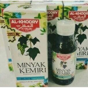 Minyak Kemiri Al khodry Obat Herbal penumbuh penyubur penumbuh rambut jenggot