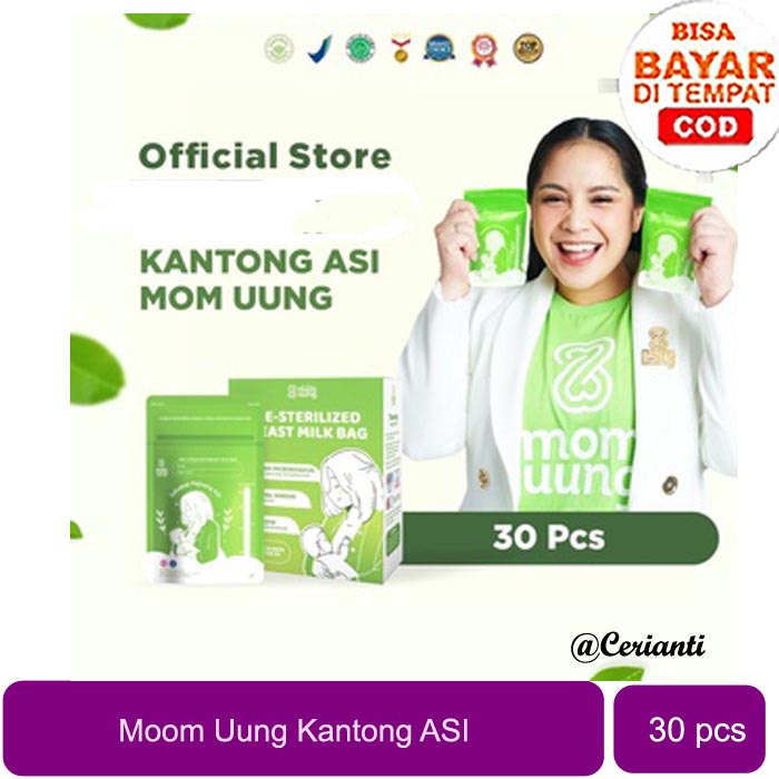 [30 BAGS] [100ML] KANTUNG ASI / ASI BAG / Pre-sterilized Breast Milk Bag Mom Uung Isi 30 bag | 100 ml_Cerianti