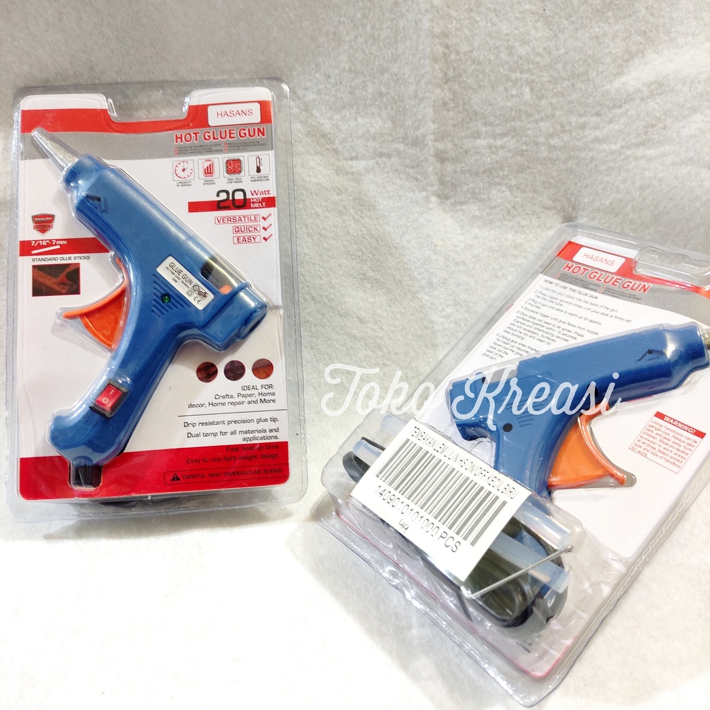 Alat lem tembak / alat lem lilin / glue gun untuk isian kecil