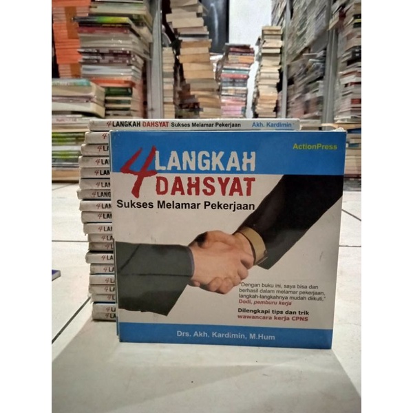 OBRAL BUKU BACAAN MOTIVASI / PENGEMBANGAN DIRI / INSPIRASI / BISNIS / MURAH ORIGINA / PERUBAHAN BESAR / MEMBENTUK KARAKTER PENGUSAHA / MURAH ORIGINAL-4 sukses melamar kea