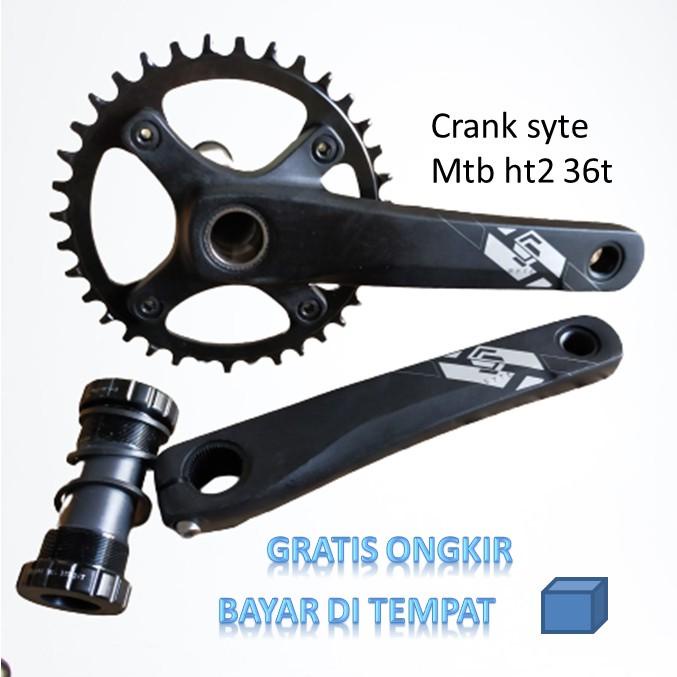 Crankset hollowtech sale single speed