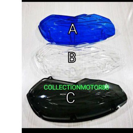 TUTUP COVER FILTER AEROX - LEXI TRANSPARAN