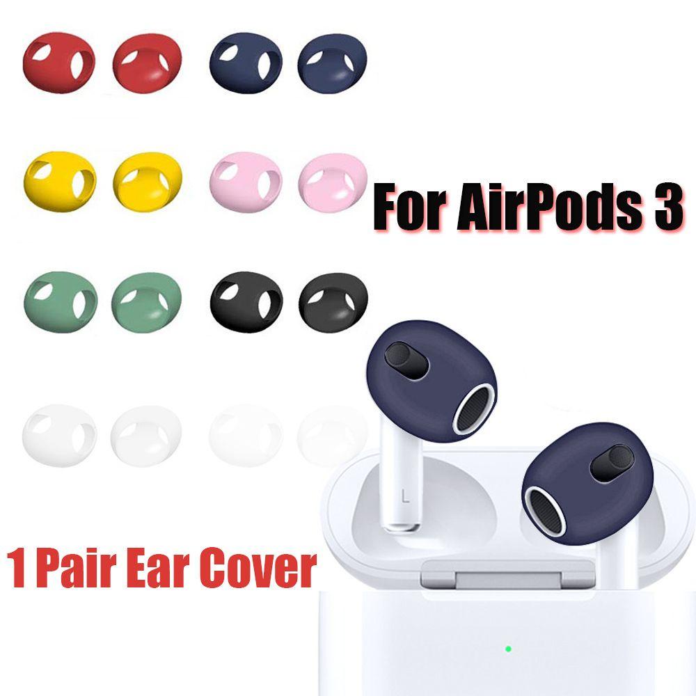 Suyo 2pcs/1pasang Penutup Telinga Eartips Pelindung Earphone Ultra Tipis