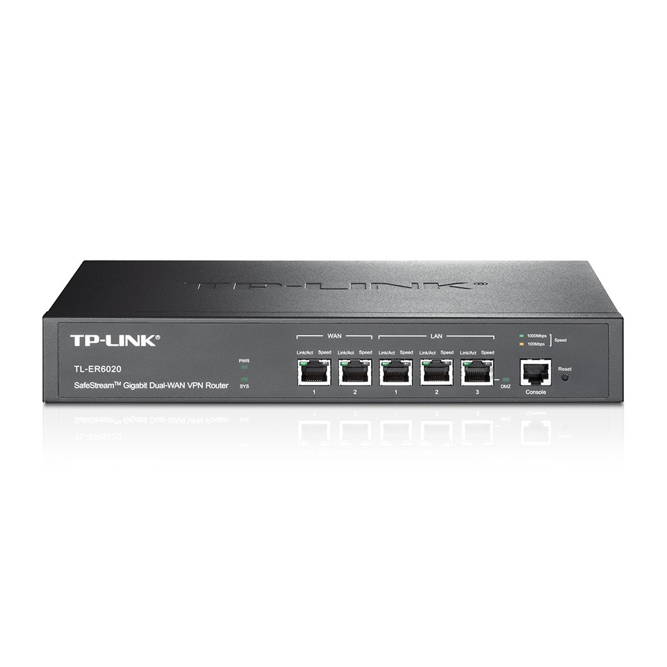 TP-Link TL-ER6020 SafeStream Gigabit Dual-WAN VPN Router