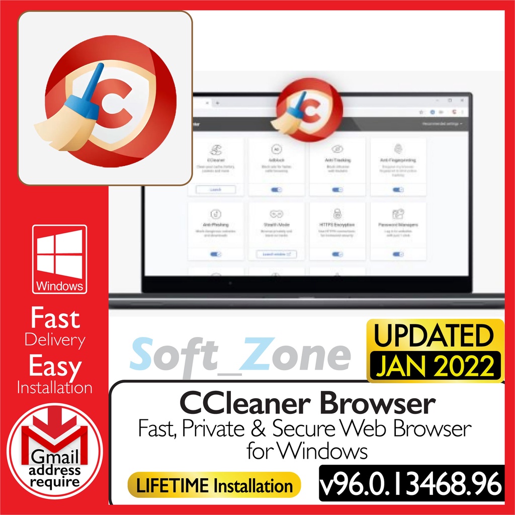 

CClnr Brwsr 96.0.13468.96 - Fst, Prvt & Scr Wb Brwsr fr Wndws [WINDOWS x64] - Dgtl Dwnld
