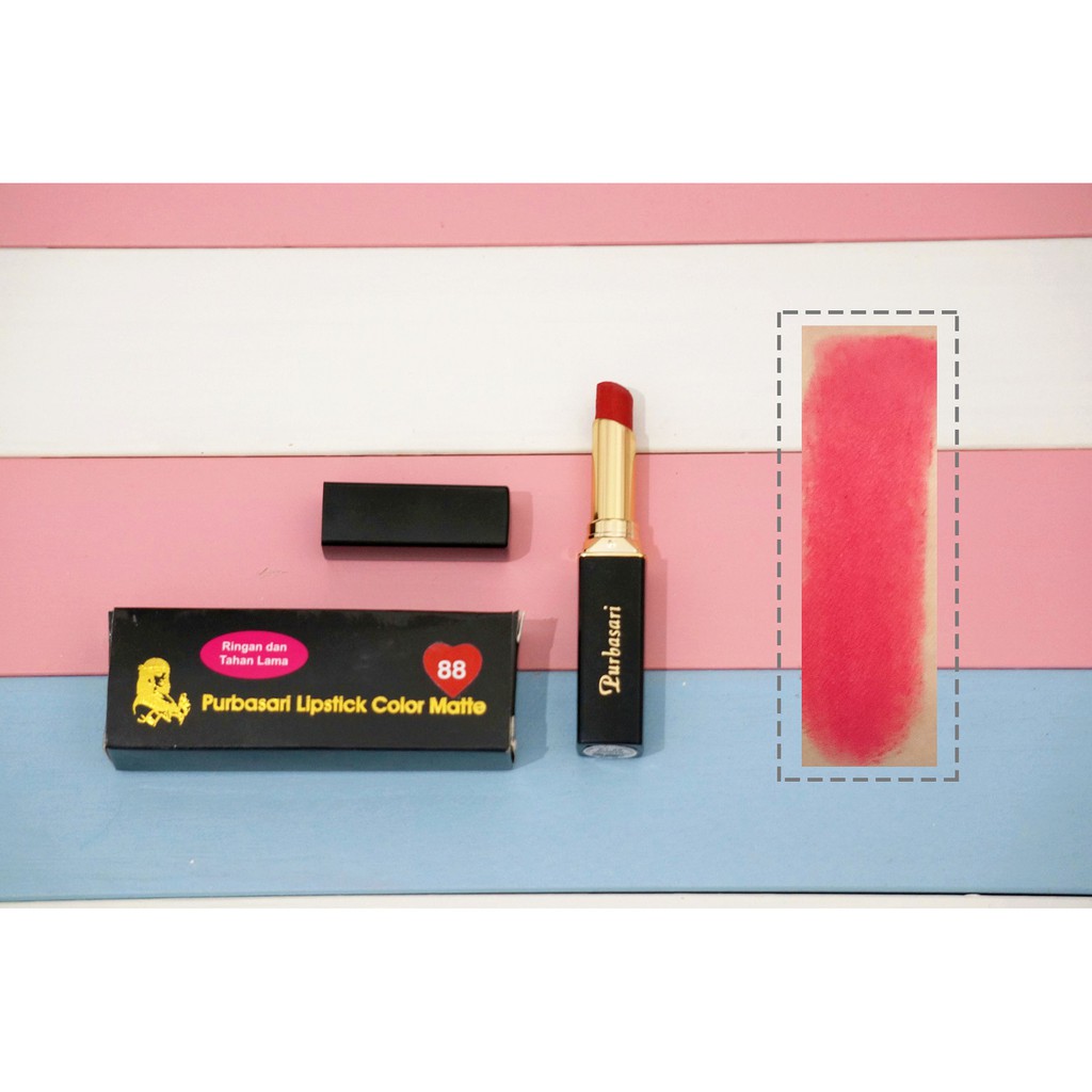 Purbasari  Lipstik  Color Matte Murah  by AILIN