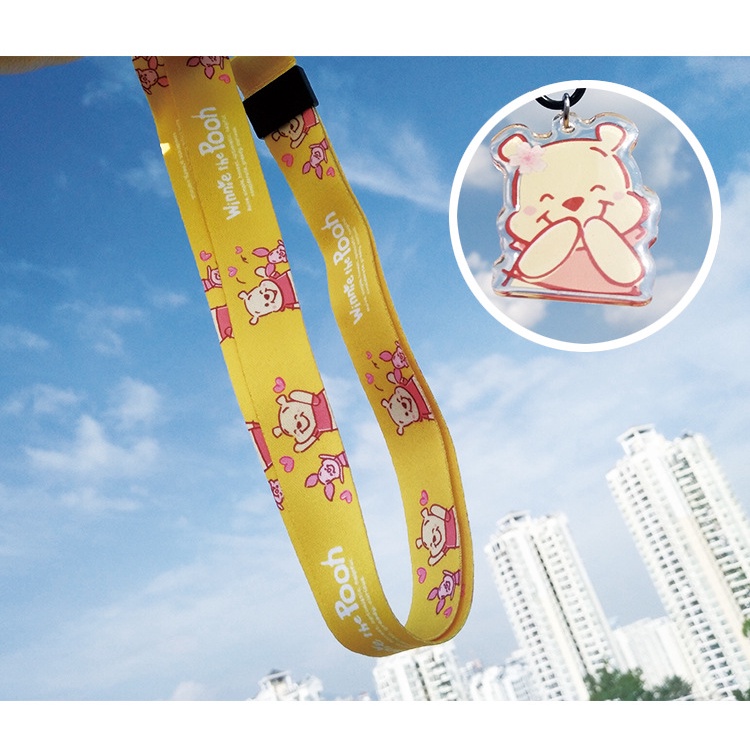 Ponsel lanyard kain lebar wanita berjaga-jaga phone case tali leher liontin rantai Kunci pendek UBS