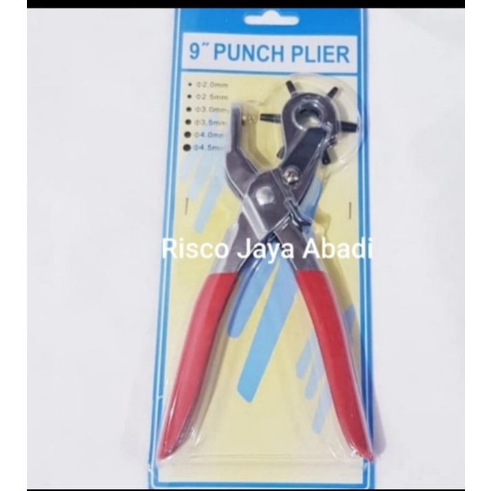 TANG PEMBOLONG/ PUNCH PLIER  2mm SD 4,5mm PANJANG 9&quot; BAHAN STAINLESS