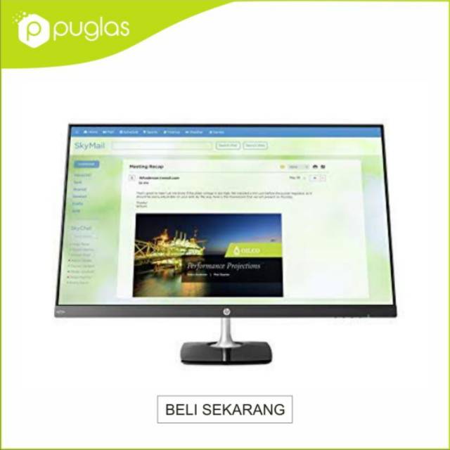 Monitor LED 27" Inch HP N270H IPS VGA HDMI For Komputer PC Computer