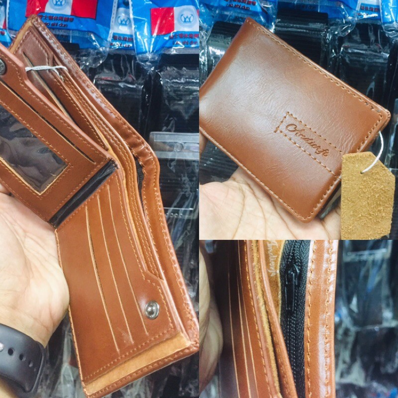 anton hilmanto dompet lipat pria bahan kulit sintetis lokal colombo no1 #dompet #dompetpria #dompet