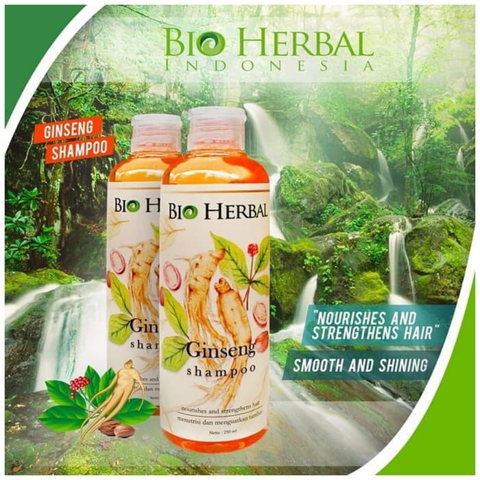 BIO HERBAL GINSENG SHAMPOO KODE TRACK