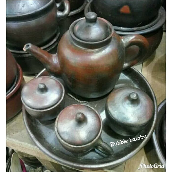 teko teh poci set cangkir