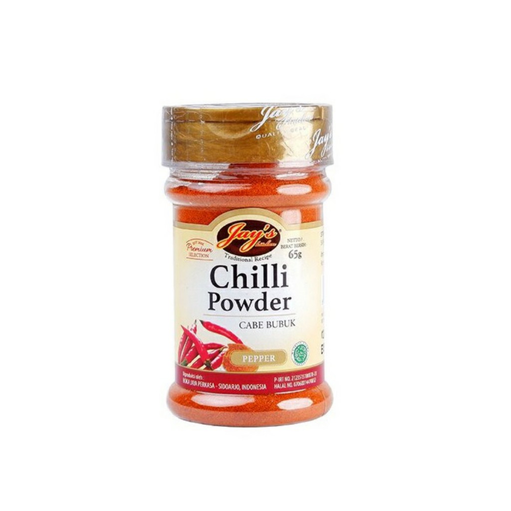 

JAY'S CHILLI POWDER 65GR - HJP067