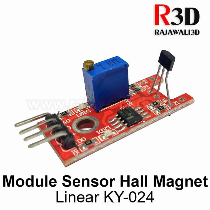 Sensor Hall Magnetic Linear Module Sensor Modul KY-024