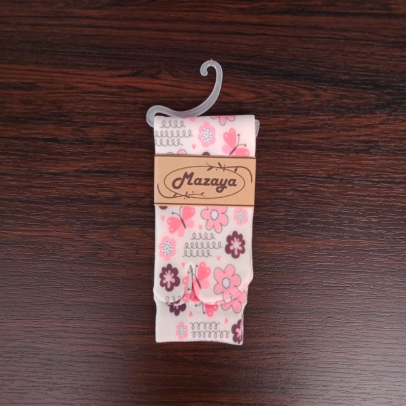 KAOS KAKI JARI JEMPOL WANITA MUSLIMAH PRINTING SERI 10-1