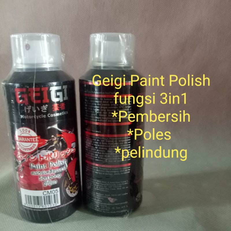 Geigi Paint Polish Samurai Paint Pengkilap Cat 150ml