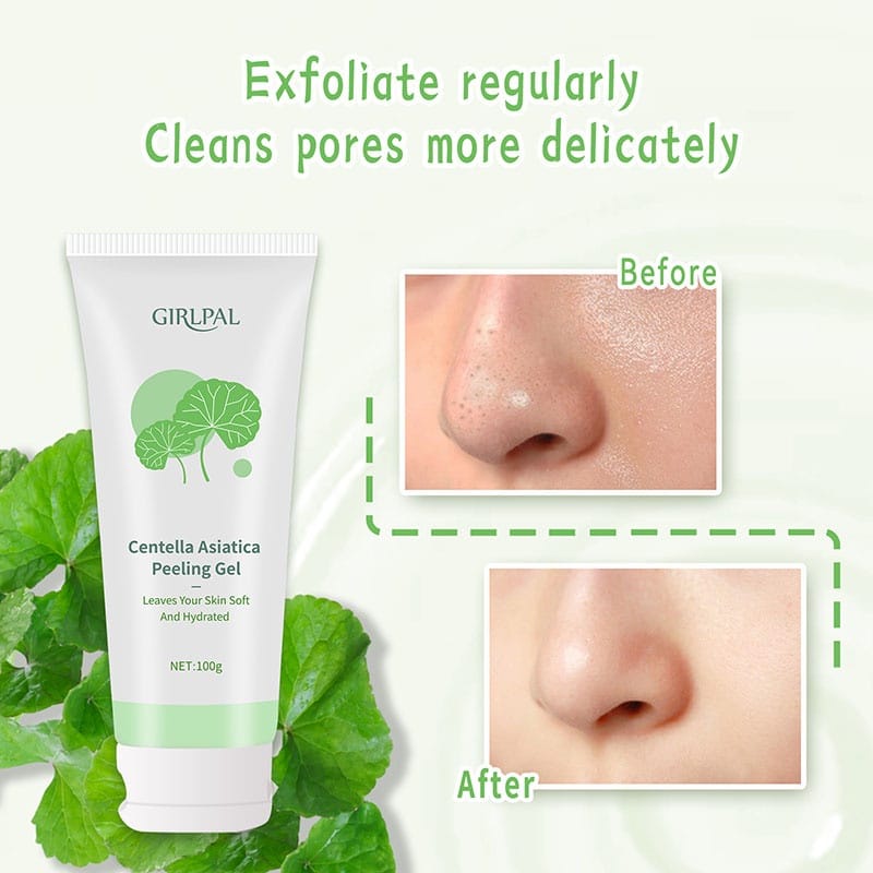 GIRLPAL Centella Asiatica Peeling Gel 100g Facial Glowing (VIC)