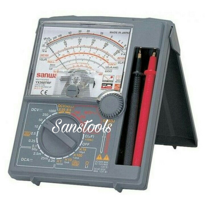 SANWA YX-360TRF ANALOG MULTIMETER / MULTITESTER MANUAL