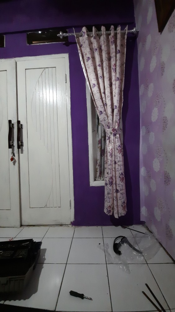 Gorden Blackout Shabby Chic Bolak Balik