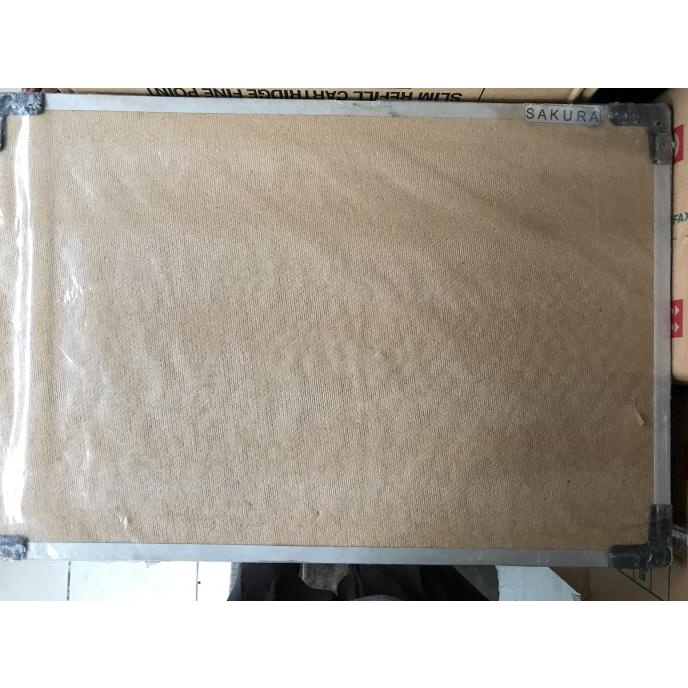 

softboard sakura 60 x 90 cm polos papan pin board / soft board 60x90
