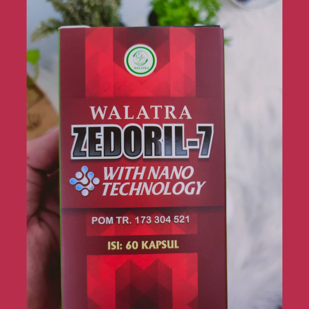 [ ORIGINAL ] Obat Herbal Zedoril 7 | Walatra Zedoril 7 | Herbal Kanker, Tumor Dan Benjolan 60 Kapsul-3