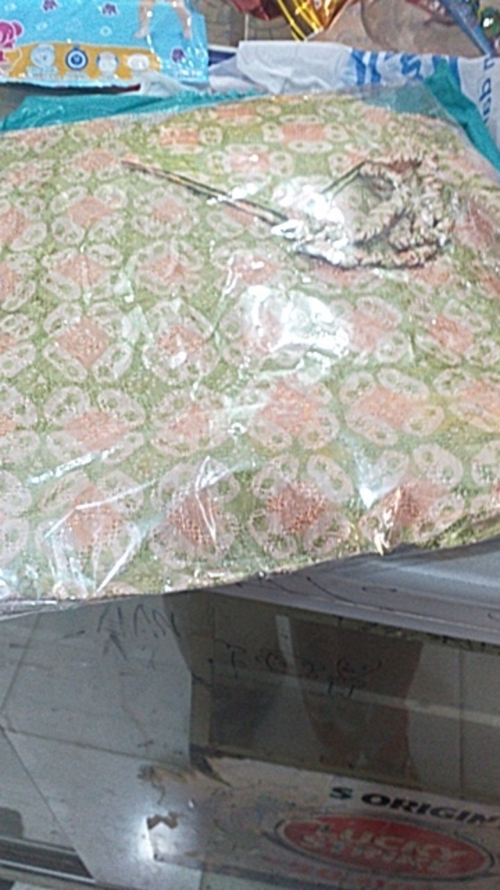 Dress Batik Viscose Kombinasi Tile Dot Gies 1187 New...