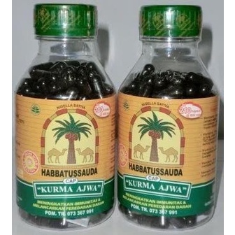 

habbatussauda cap kurma ajwa habatusauda asli jintan hitam