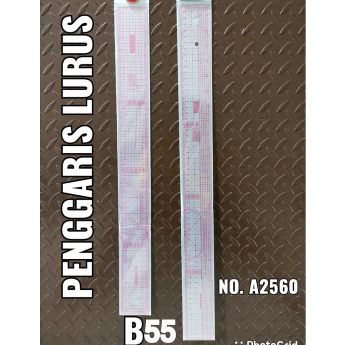 

Hemat Penggaris Jahit /Menjahit B55 /Quilting Ruller /Penggaris Pola Bahan Hemat