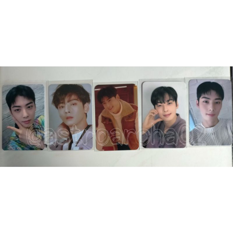 Photocard official Astro Cha Eunwoo
