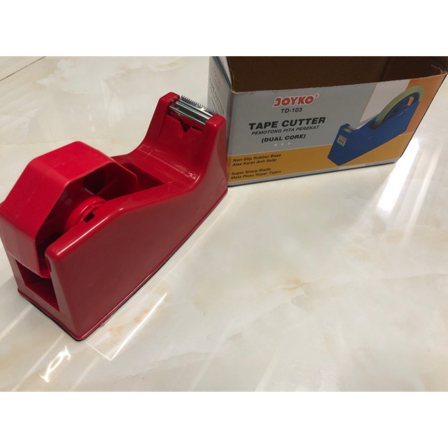 

Tape Cutter Joyko TD-103 / Tempat lakban 0,5 dan 1inci