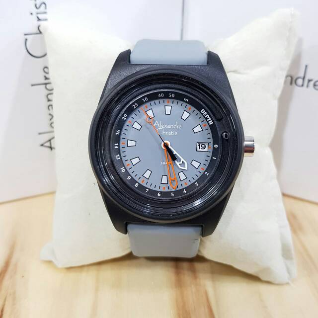 OBRAL Jam Tangan Sport Alexandre Christie Cowok Pria Cewek Wanita AC 6431 Original Murah