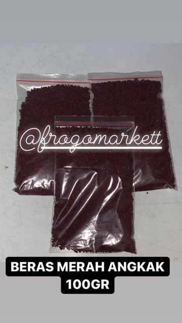 Beras Merah Angkak 50gr / 100gr