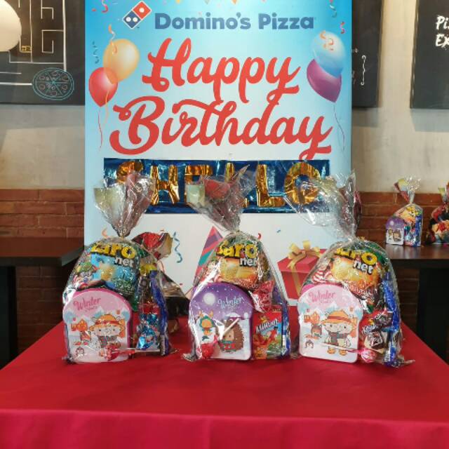 

Paket souvenir ulang tahun goodybag