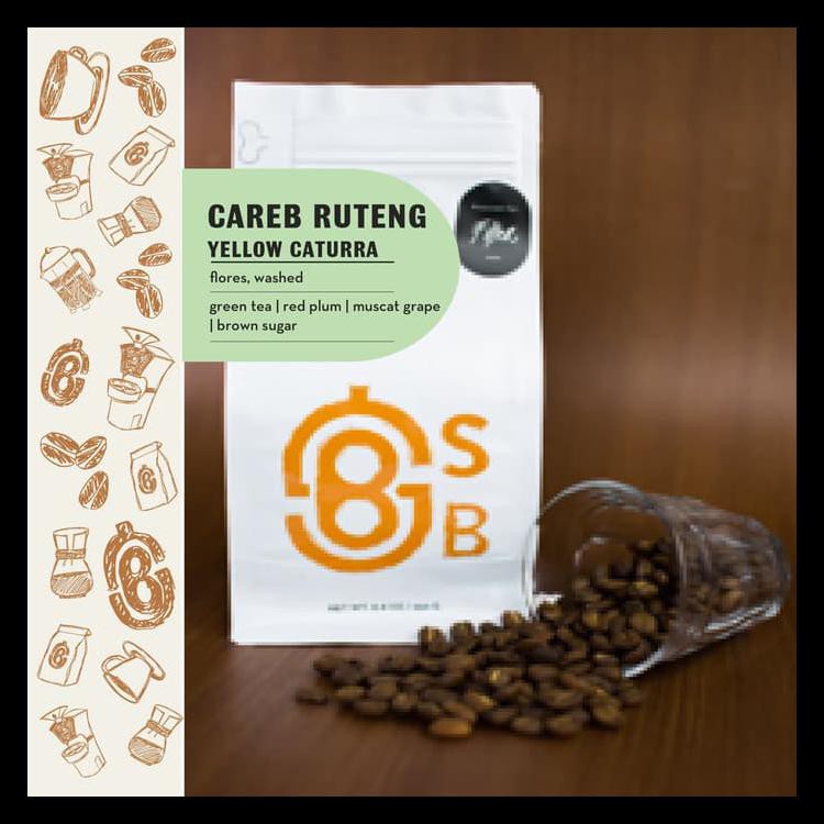 

Careb Ruteng 250Gr (Biji Kopi Arabica/Arabica Specialty Coffee Beans ) Termurah