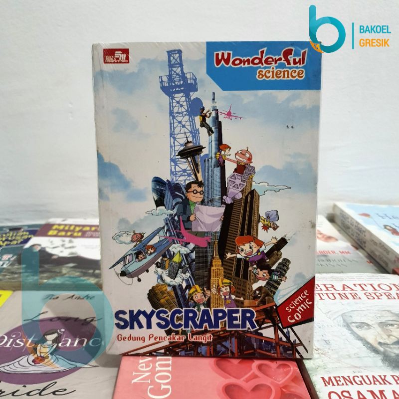 Skyscraper -Gedung pencakar langit | Komik | science comic | Rak G