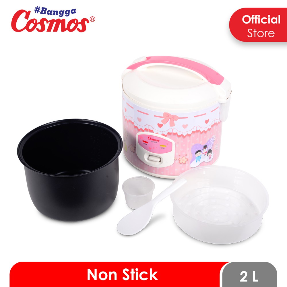 Cosmos Rice Cooker Non Stick CRJ-3232 - 2 L